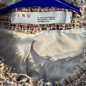 IRO Colorful Tweed Jacket